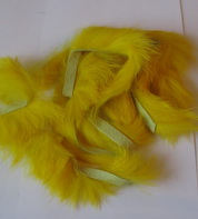 ������ �������� 6 ��. (�������) zonker strips 1/4 inch yellow  N. Spirit